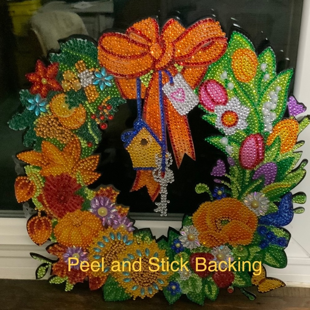 Diamond Painting Wreath